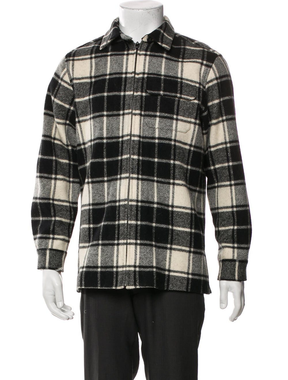 Pendleton Wool Plaid Print Jacket - image 1