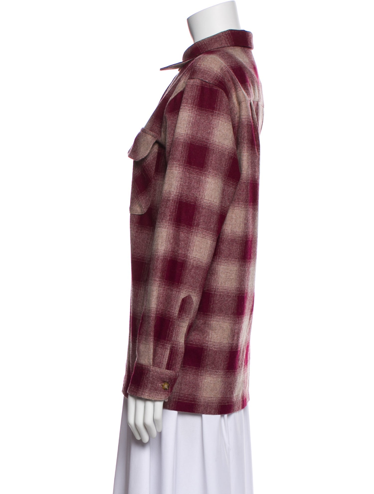 Pendleton Plaid Print Jacket