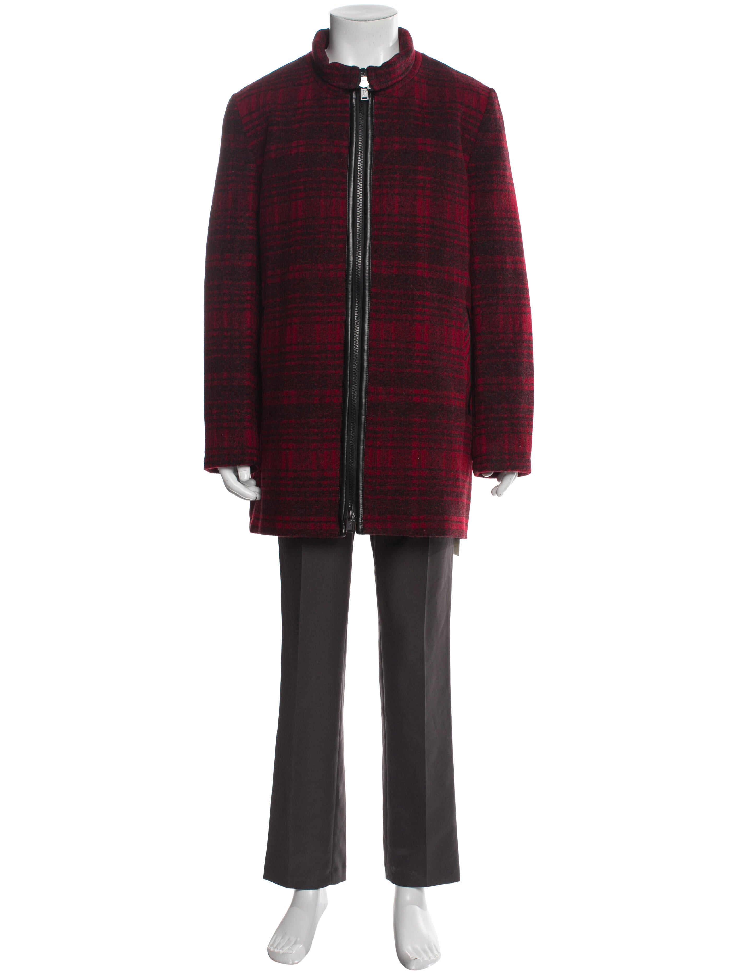 Pendleton Plaid Print Overcoat