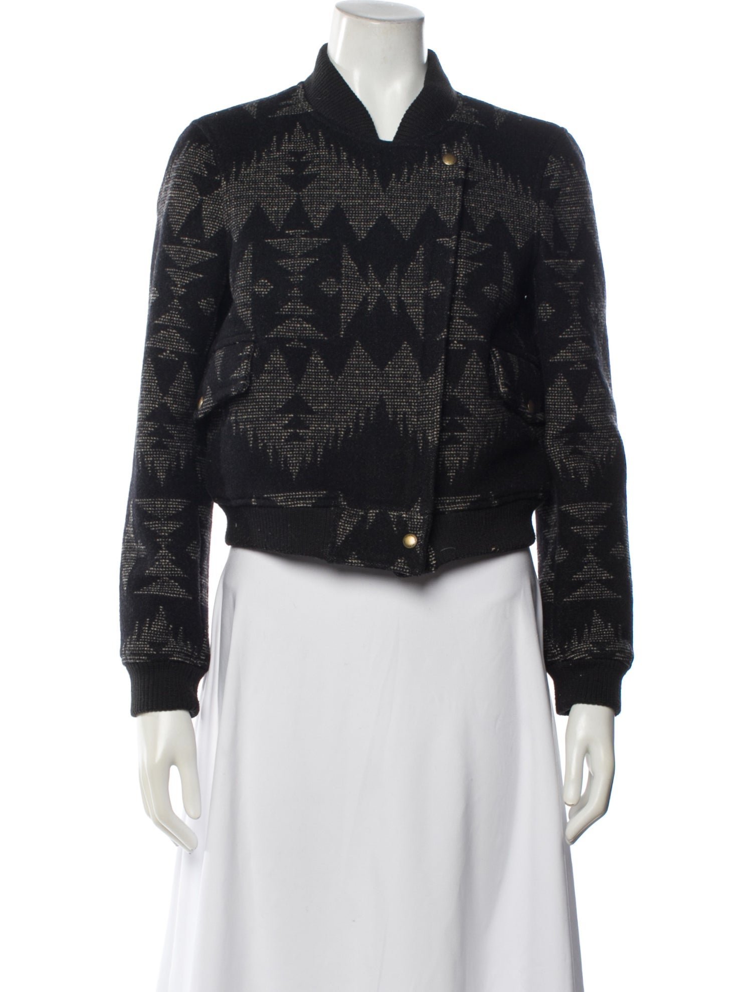 Pendleton Wool Tweed Pattern Evening Jacket