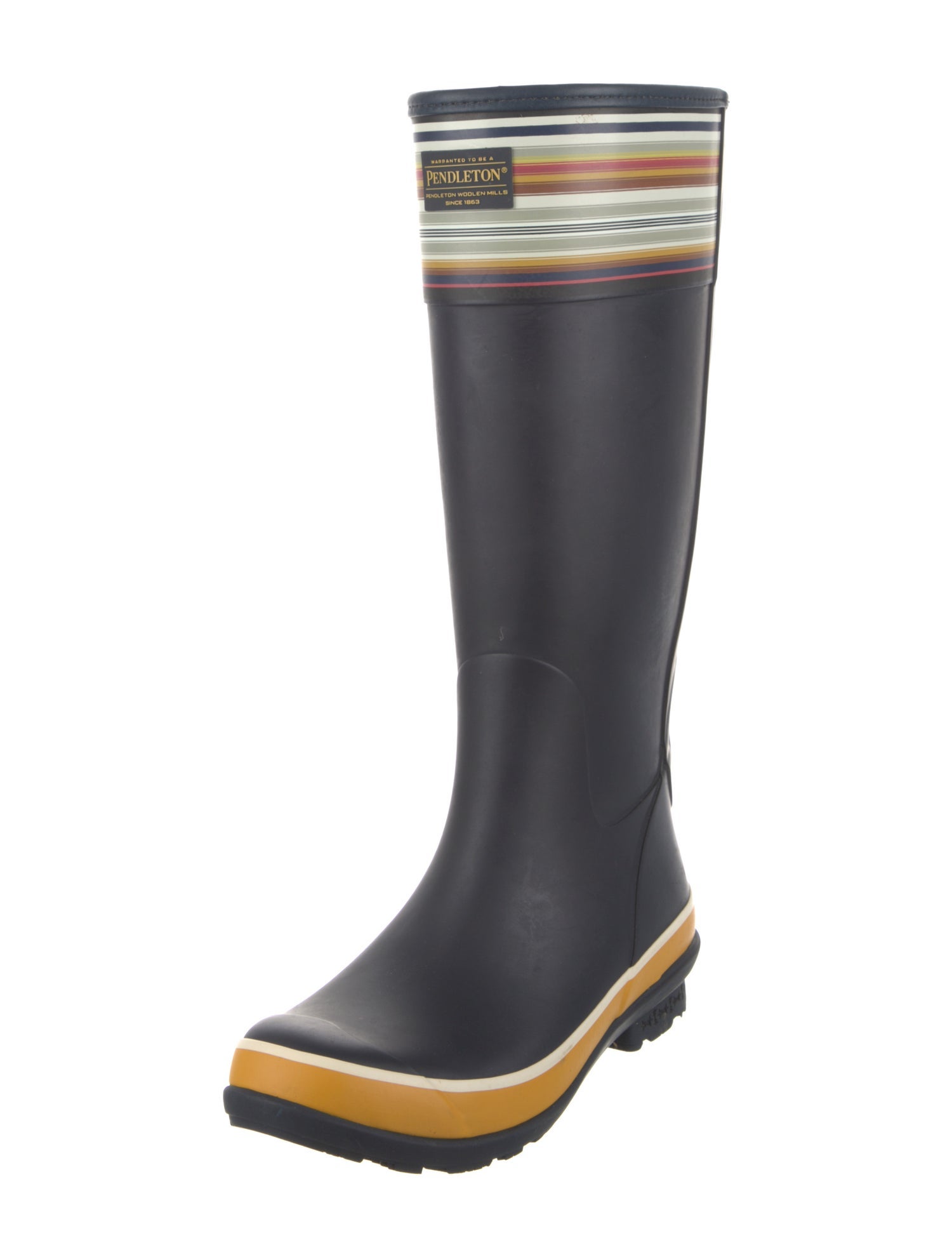 Pendleton Rubber Striped Rain Boots
