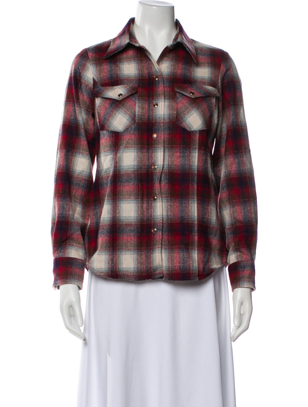 Pendleton Virgin Wool Plaid Print Jacket - image 1