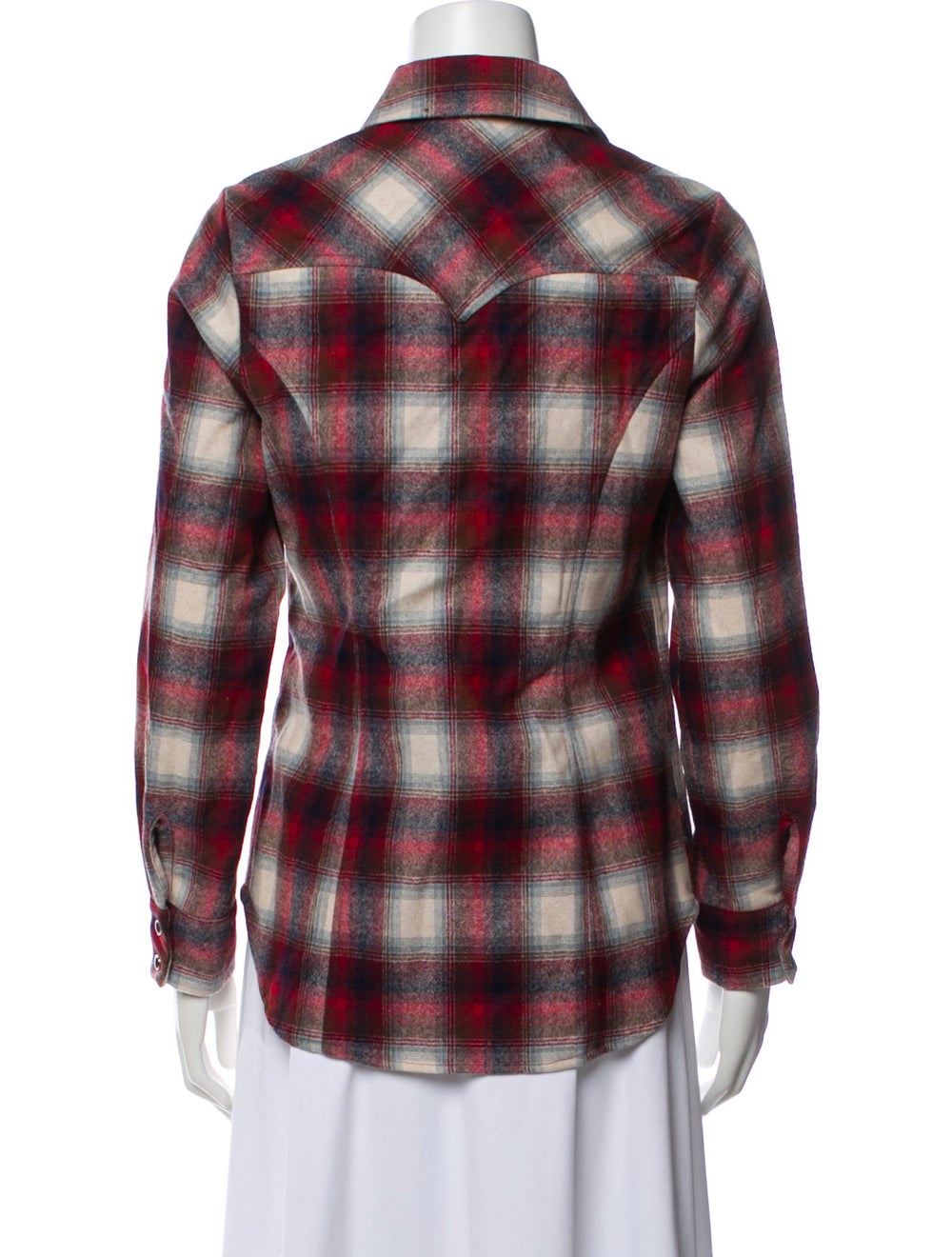 Pendleton Virgin Wool Plaid Print Jacket - image 3