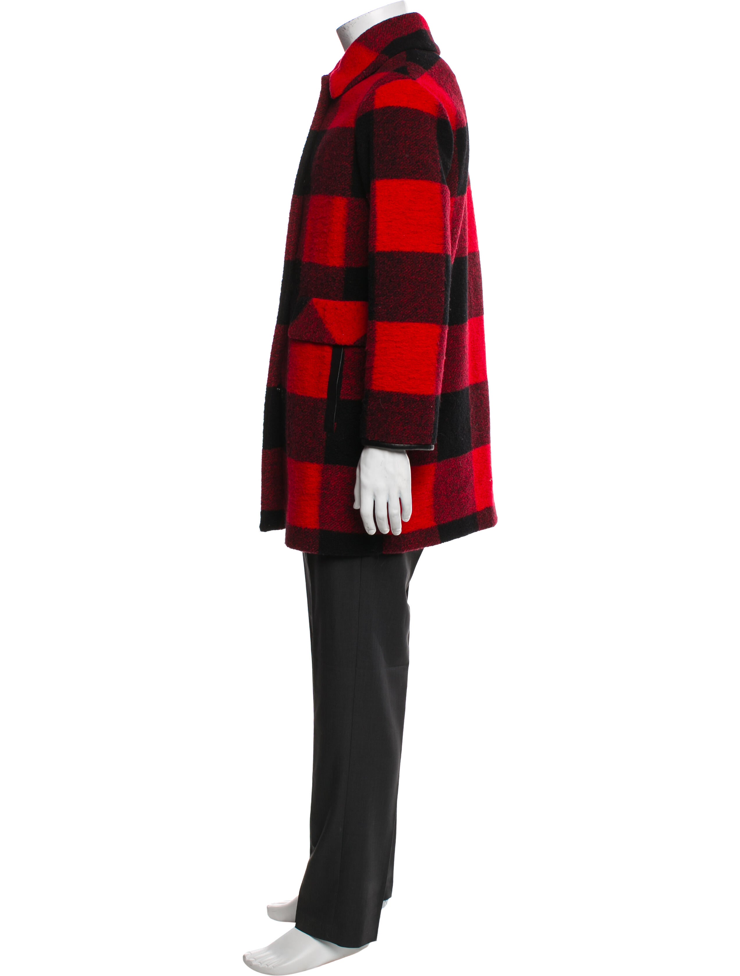 Pendleton Plaid Print Overcoat