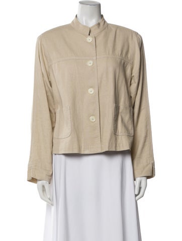 Pre-owned Pendleton Linen Jacket In Neutral