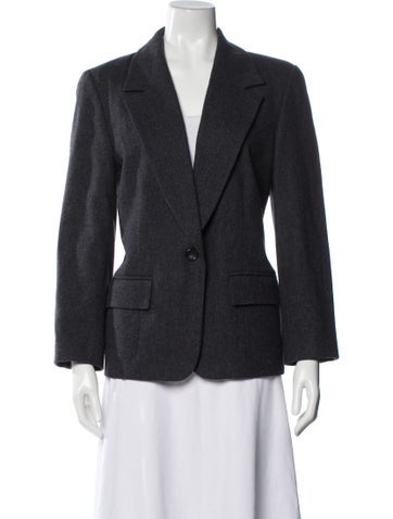 Pre-owned Pendleton Wool Blazer In Gray