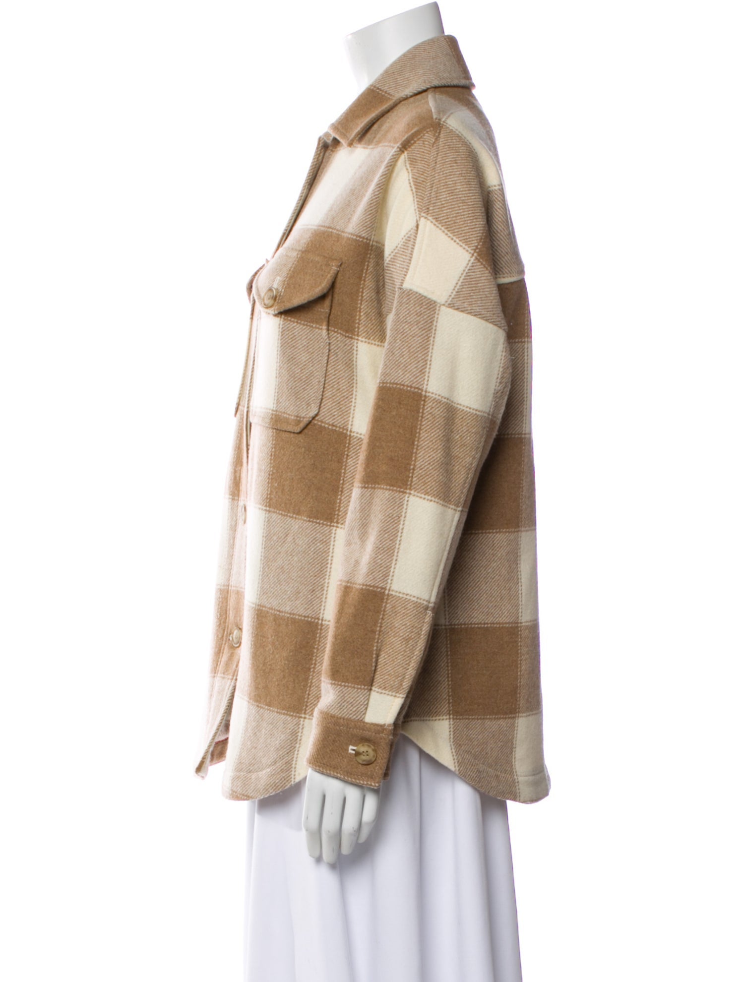 Pendleton Virgin Wool Plaid Print Jacket