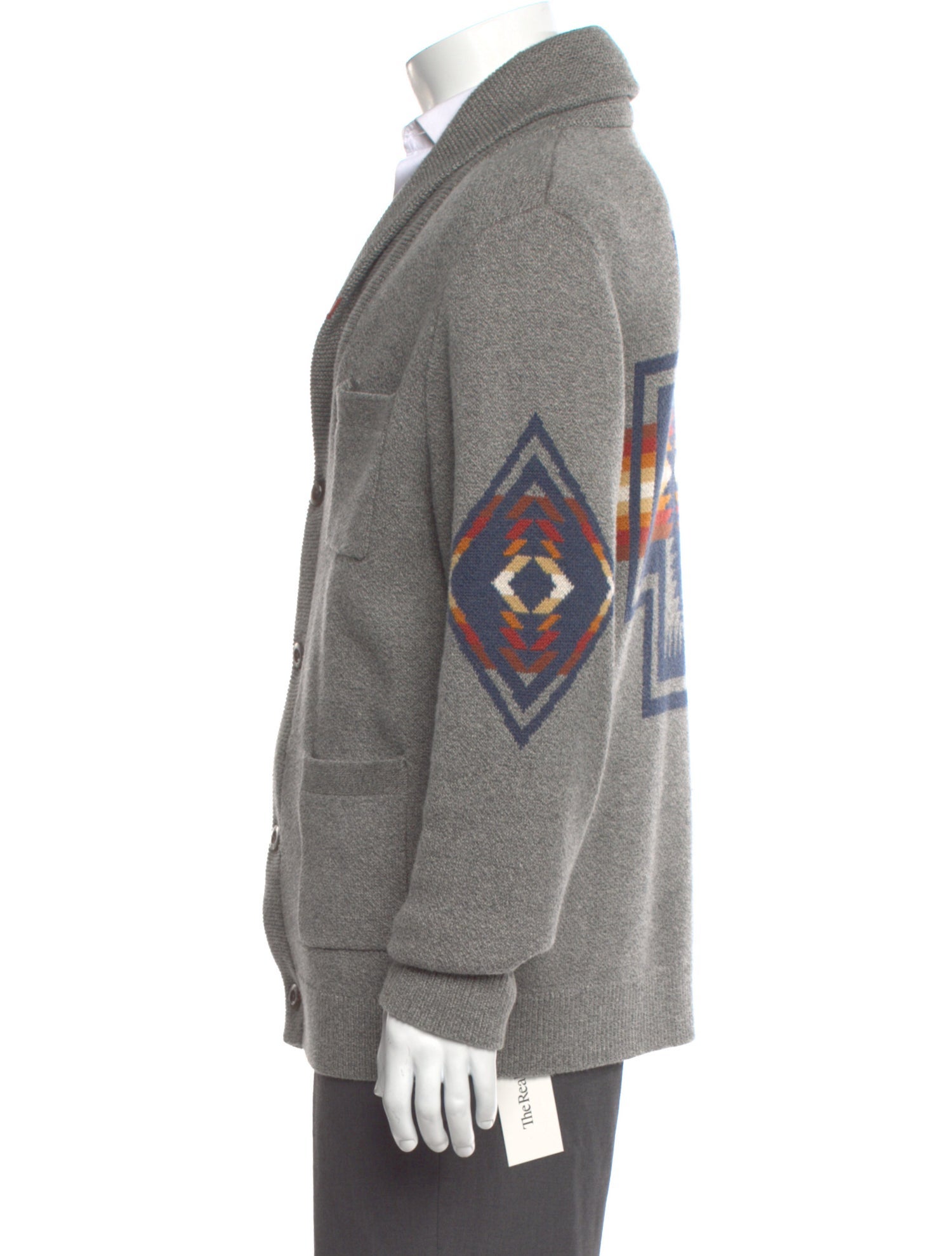 Pendleton V-Neck Long Sleeve Cardigan