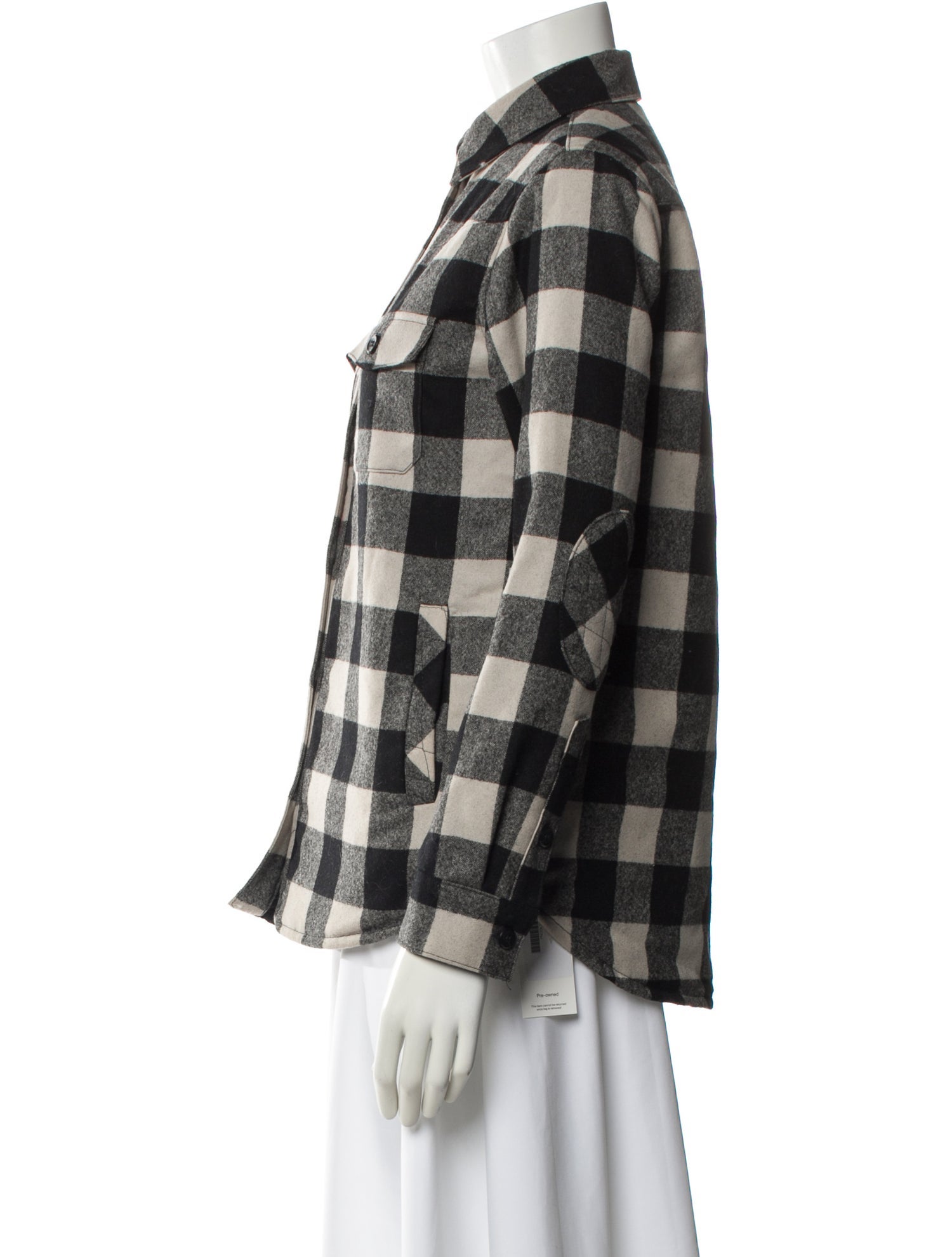 Pendleton Virgin Wool Plaid Print Blazer