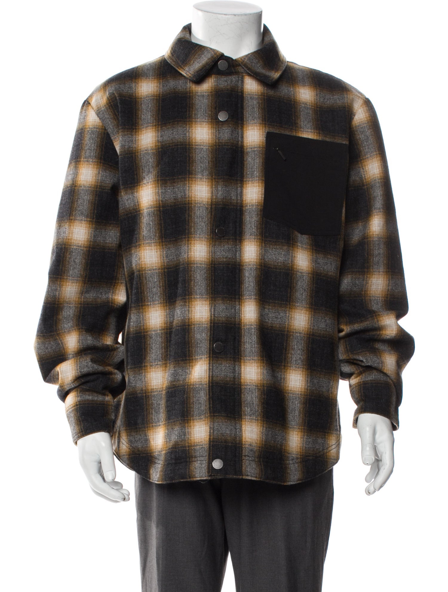 Pendleton Wool Plaid Print Jacket