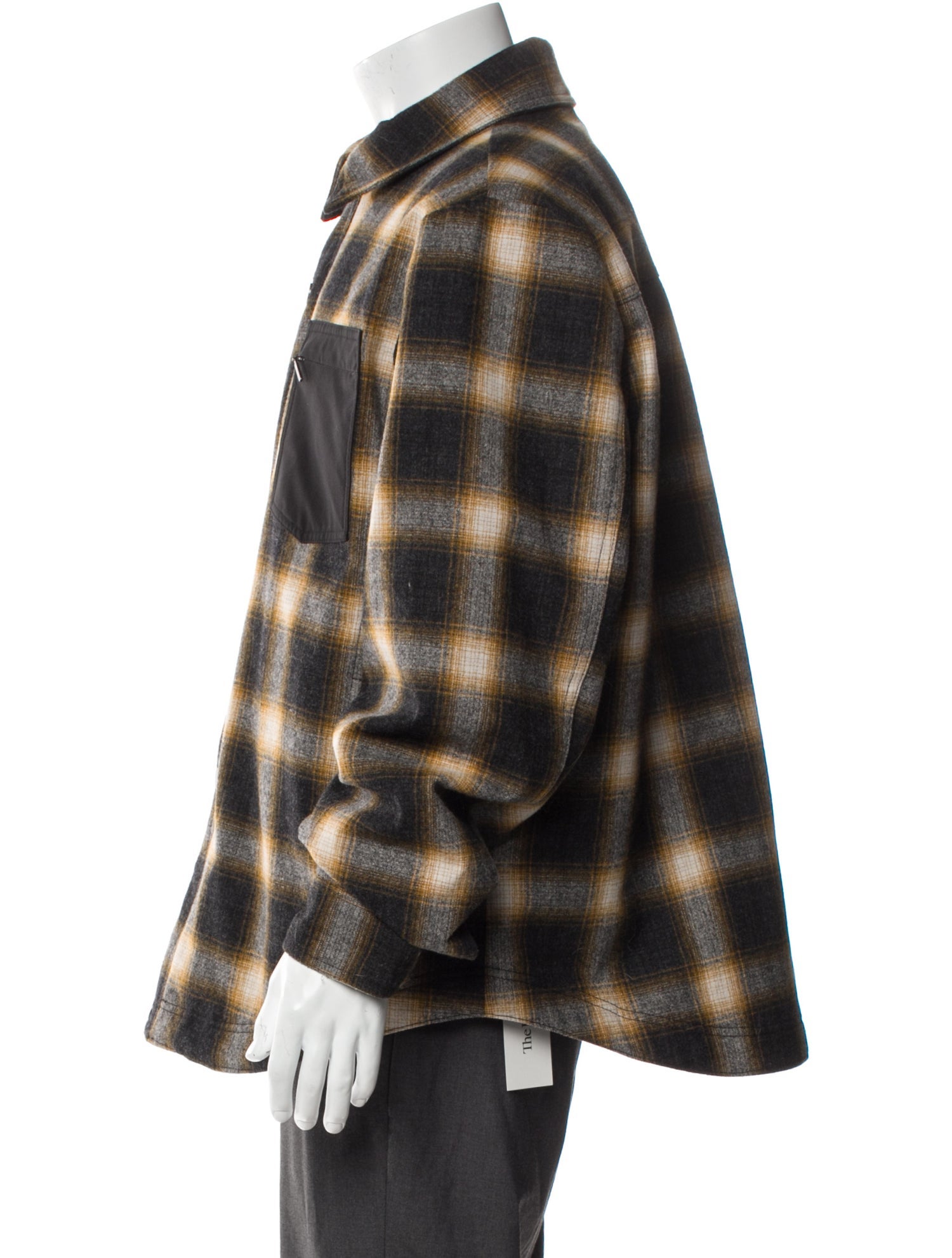 Pendleton Wool Plaid Print Jacket