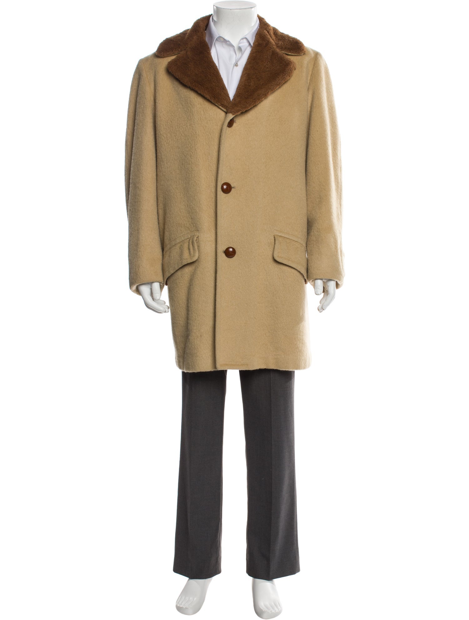 Pendleton Colorblock Pattern Overcoat