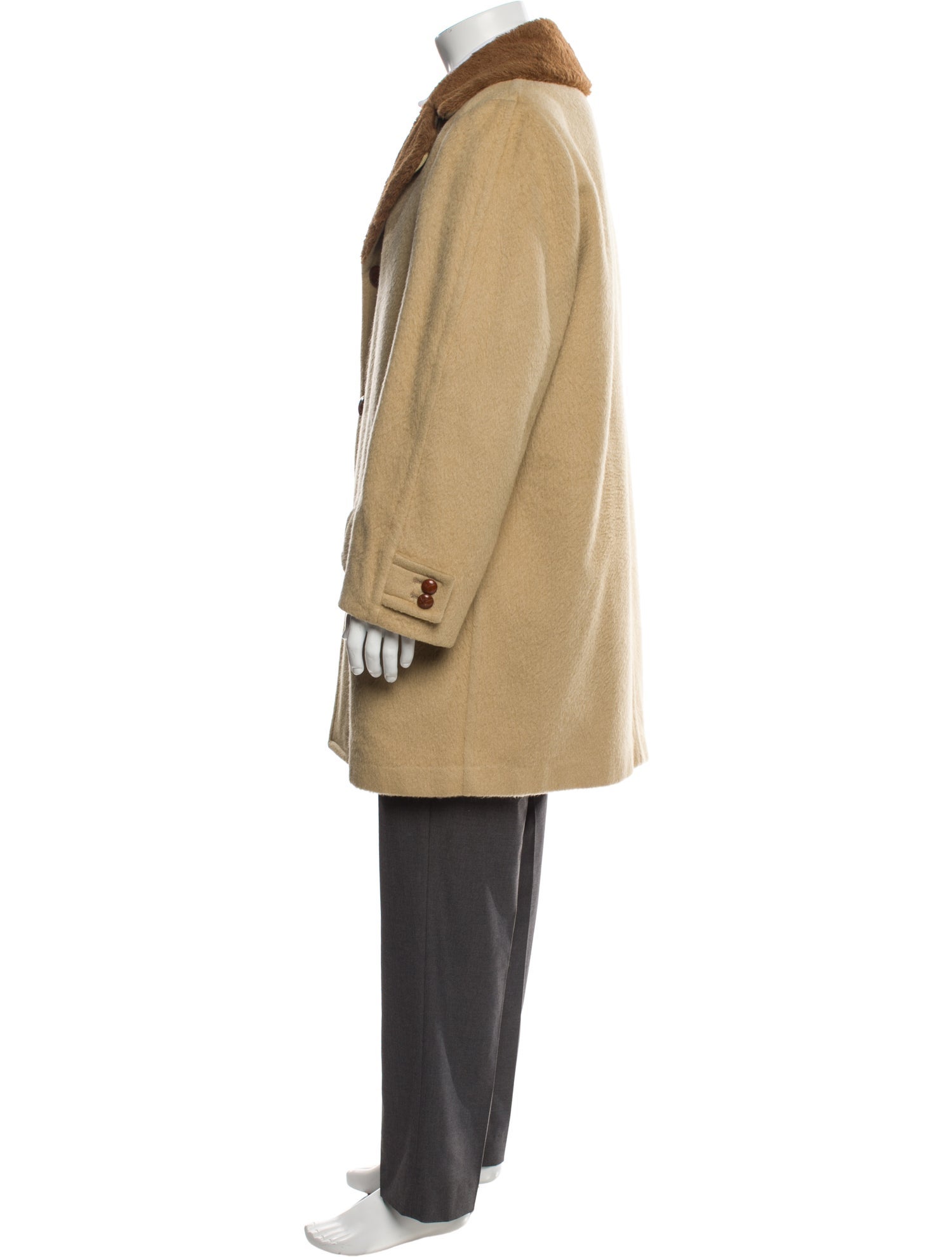 Pendleton Colorblock Pattern Overcoat