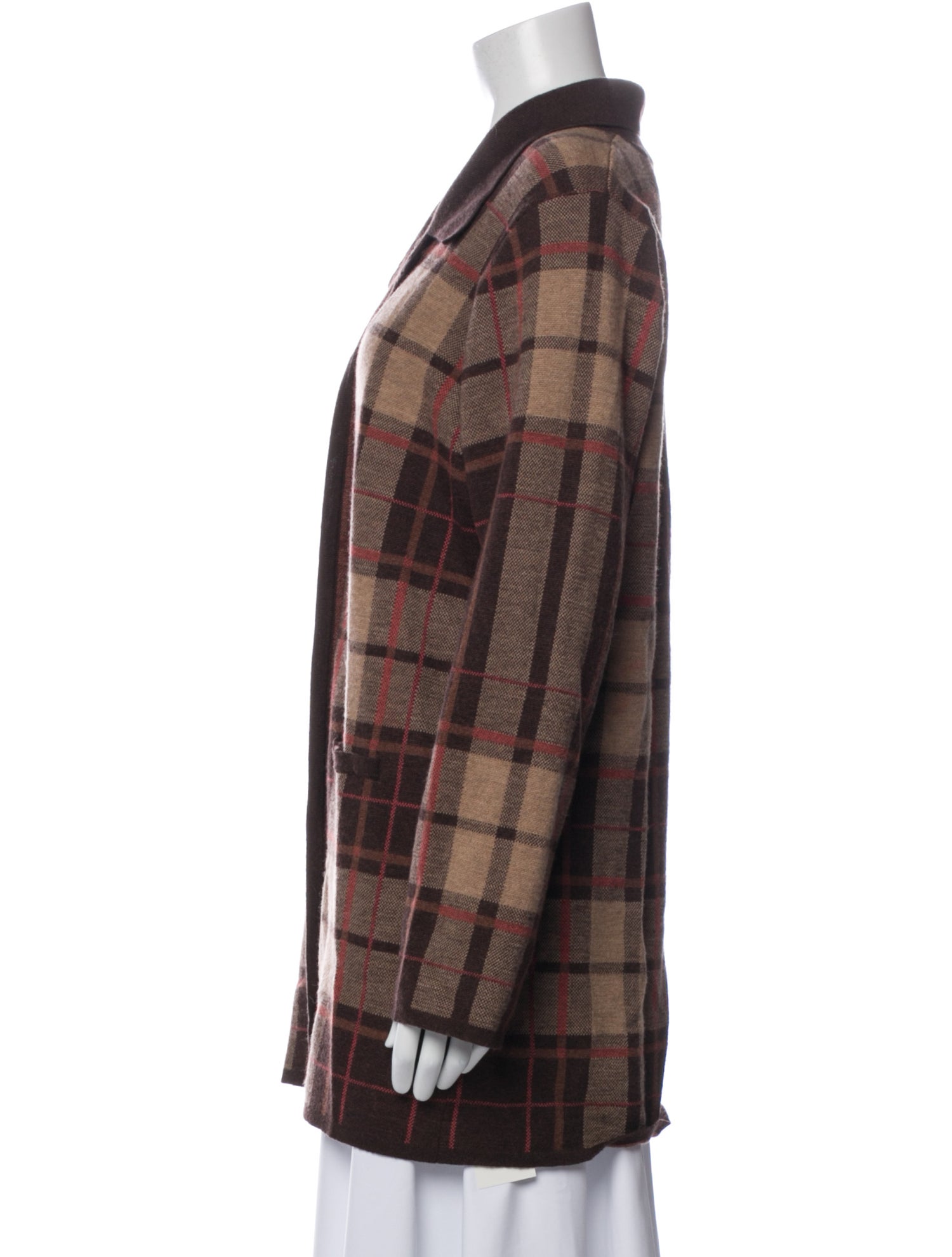 Pendleton Merino Wool Plaid Print Jacket
