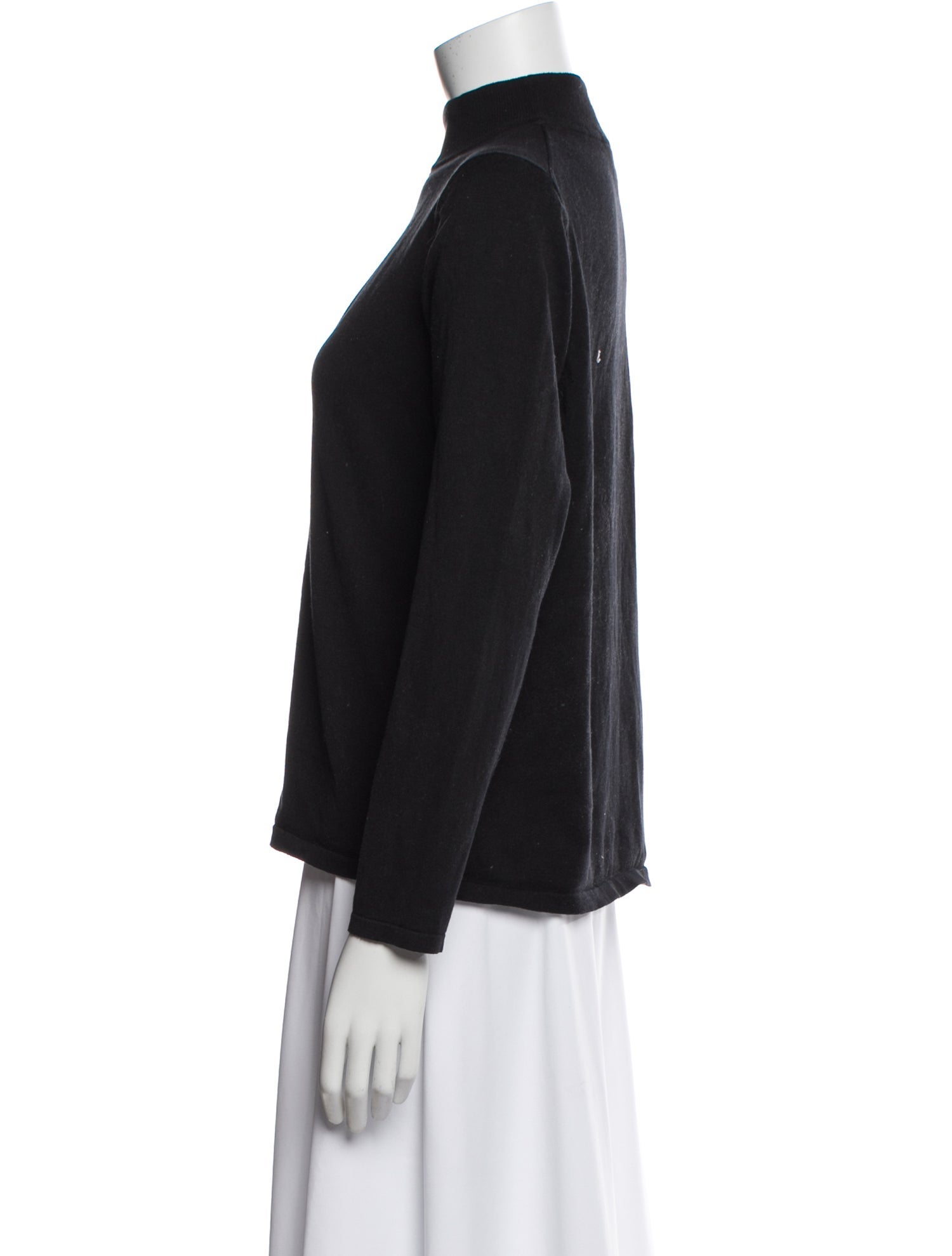 Pendleton Silk Mock Neck Sweater