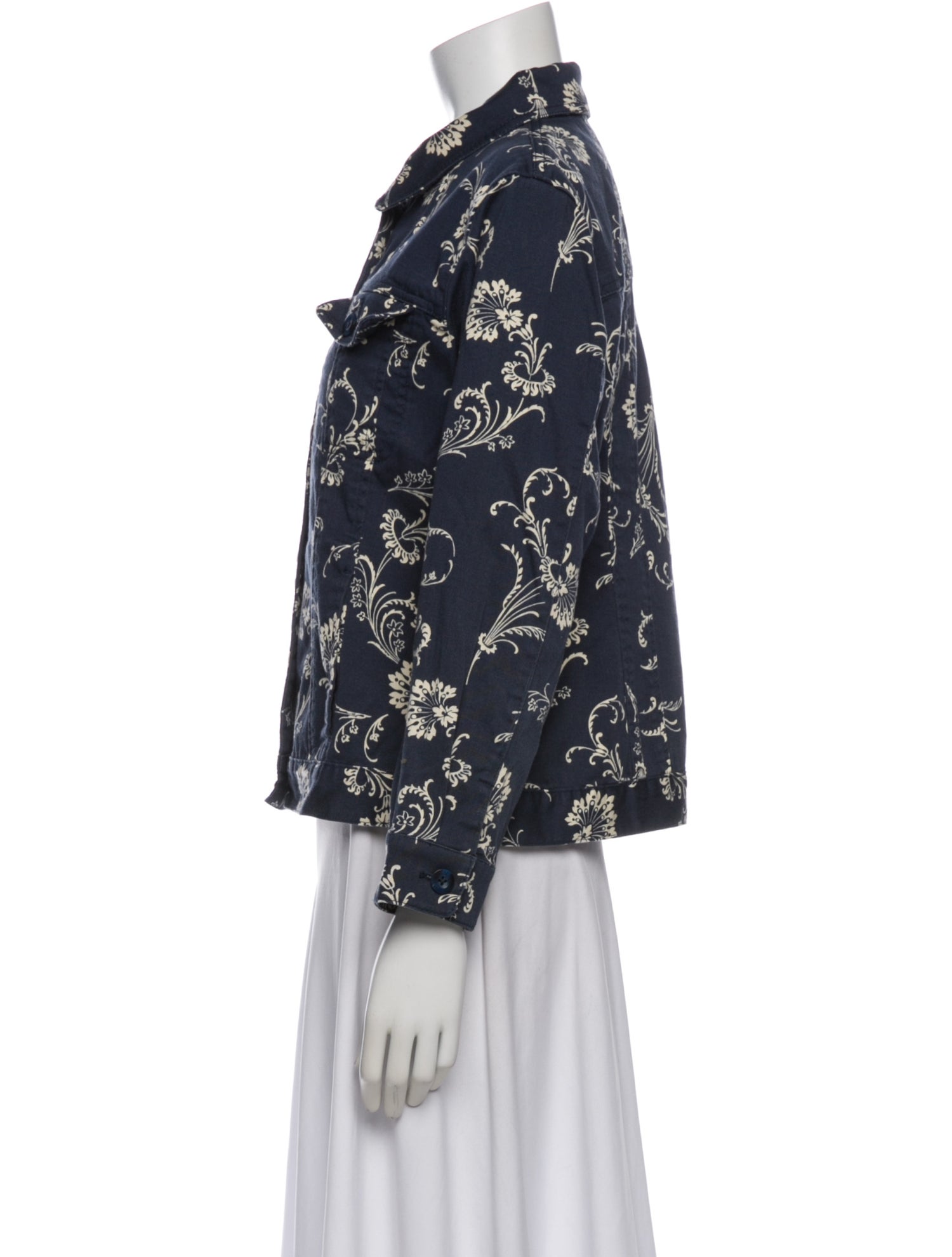 Pendleton Floral Print Evening Jacket