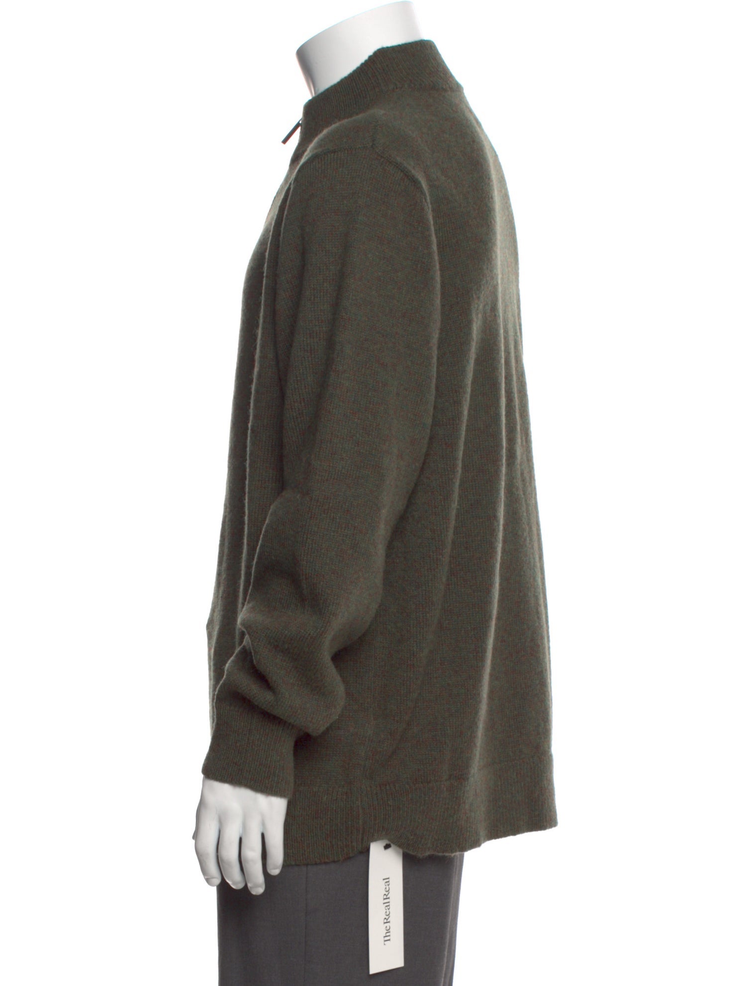 Pendleton Wool Mock Neck Polo Sweater