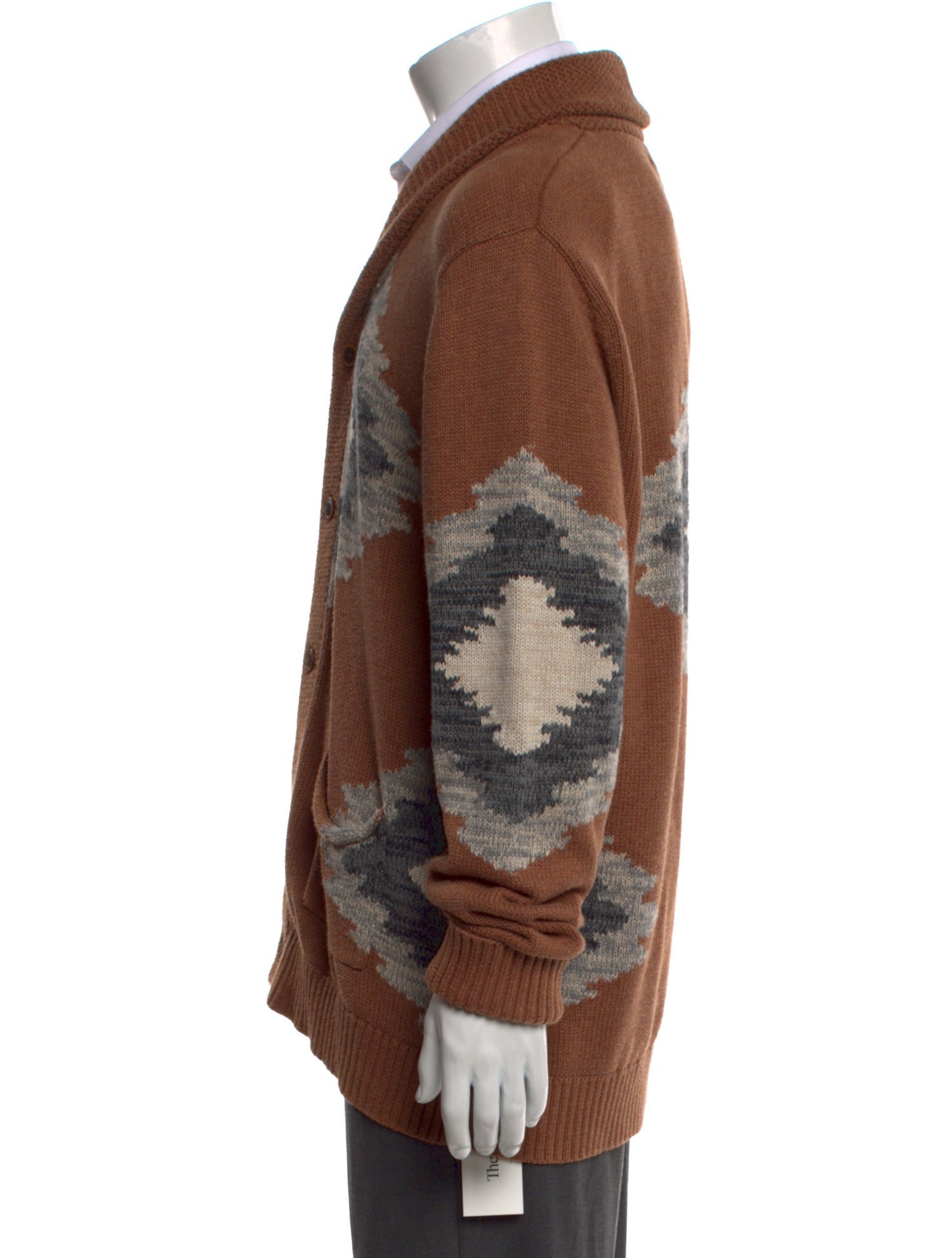 Pendleton Wool Printed Cardigan