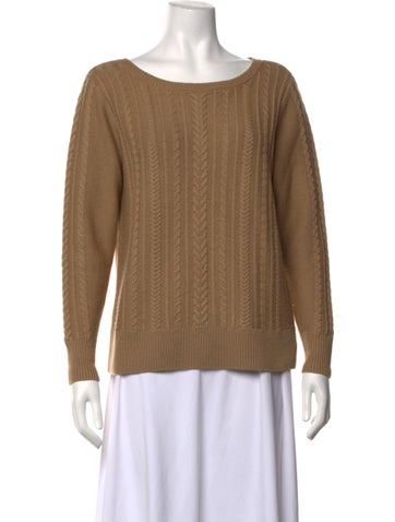 Pre-owned Pendleton Merino Wool Patterned Sweater In Brown