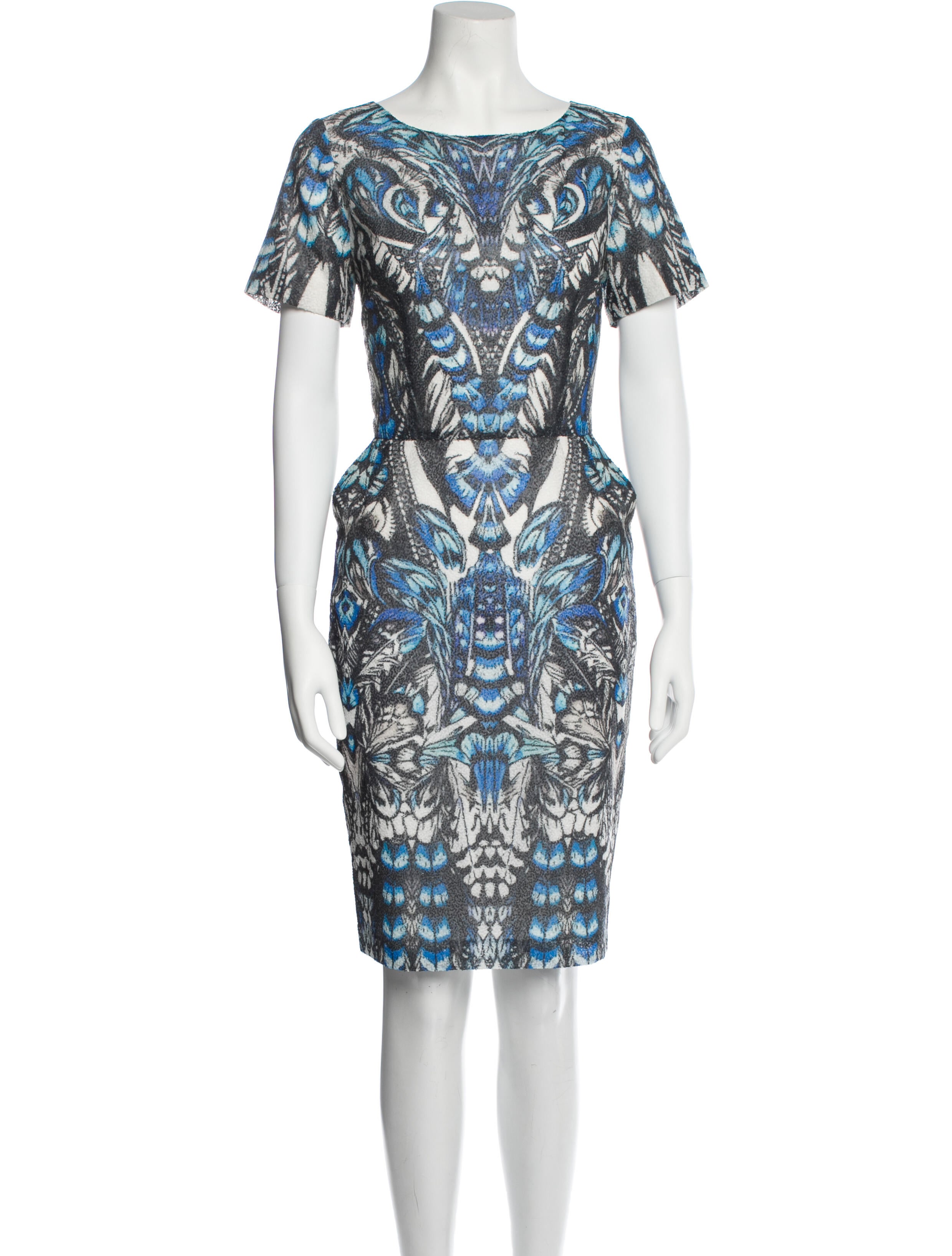 Pnina Tornai Printed Knee-Length Dress