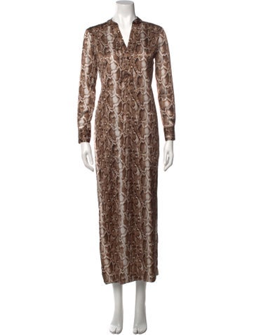 Pnina Tornai Dresses Animal Print Long Dress M