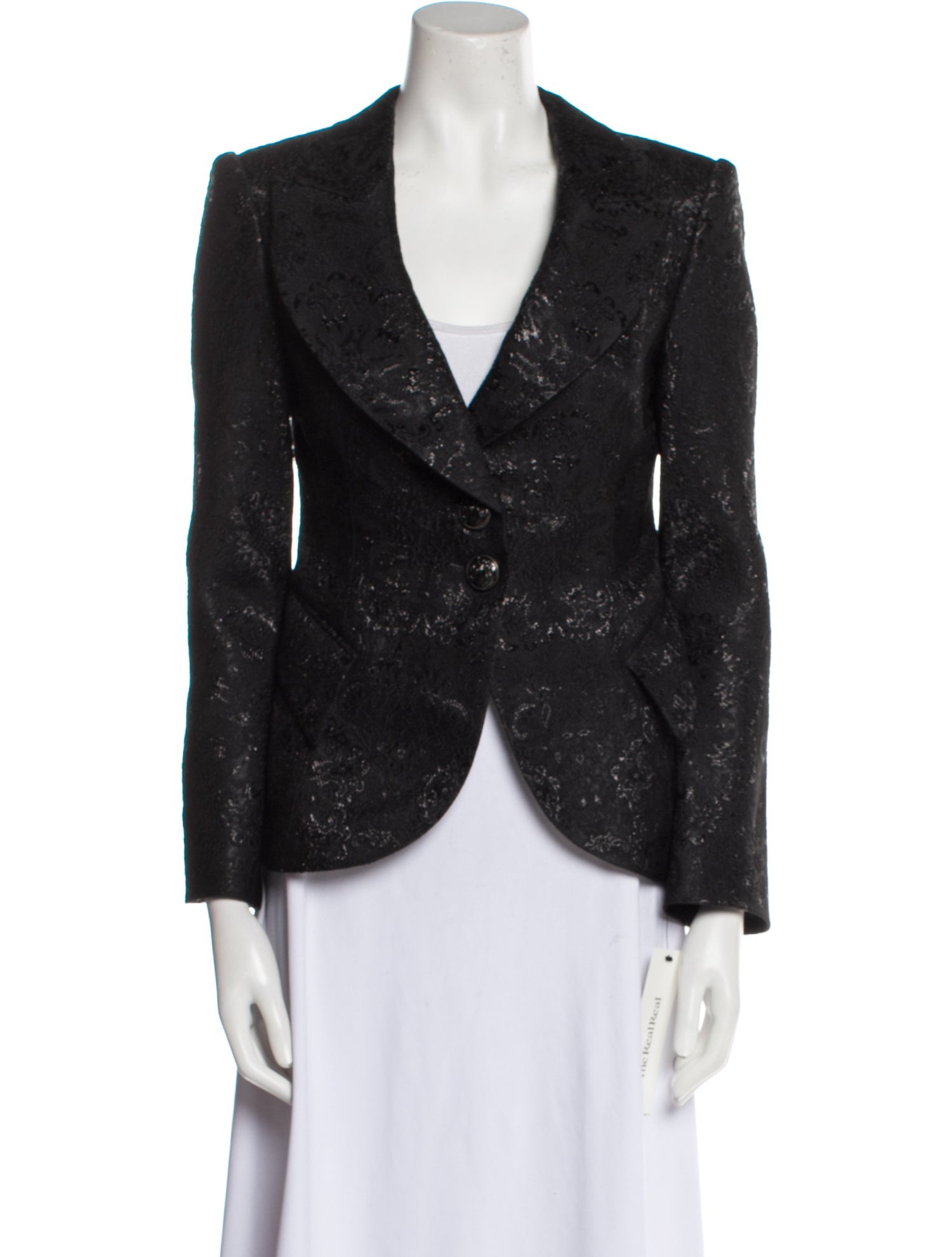 Pnina Tornai Plaid Print Evening Jacket