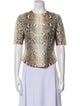 Pnina Tornai Python Animal Print T-Shirt