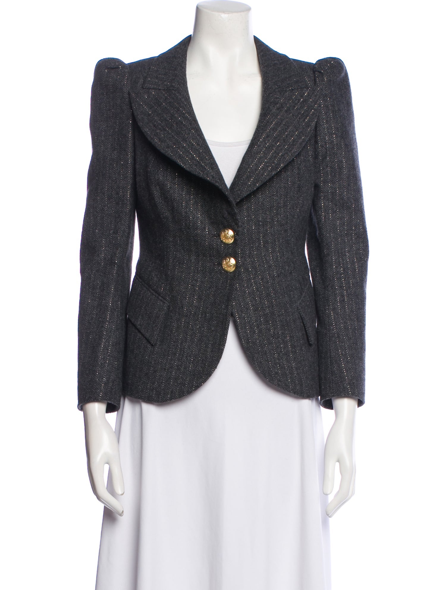 Pnina Tornai Striped Blazer