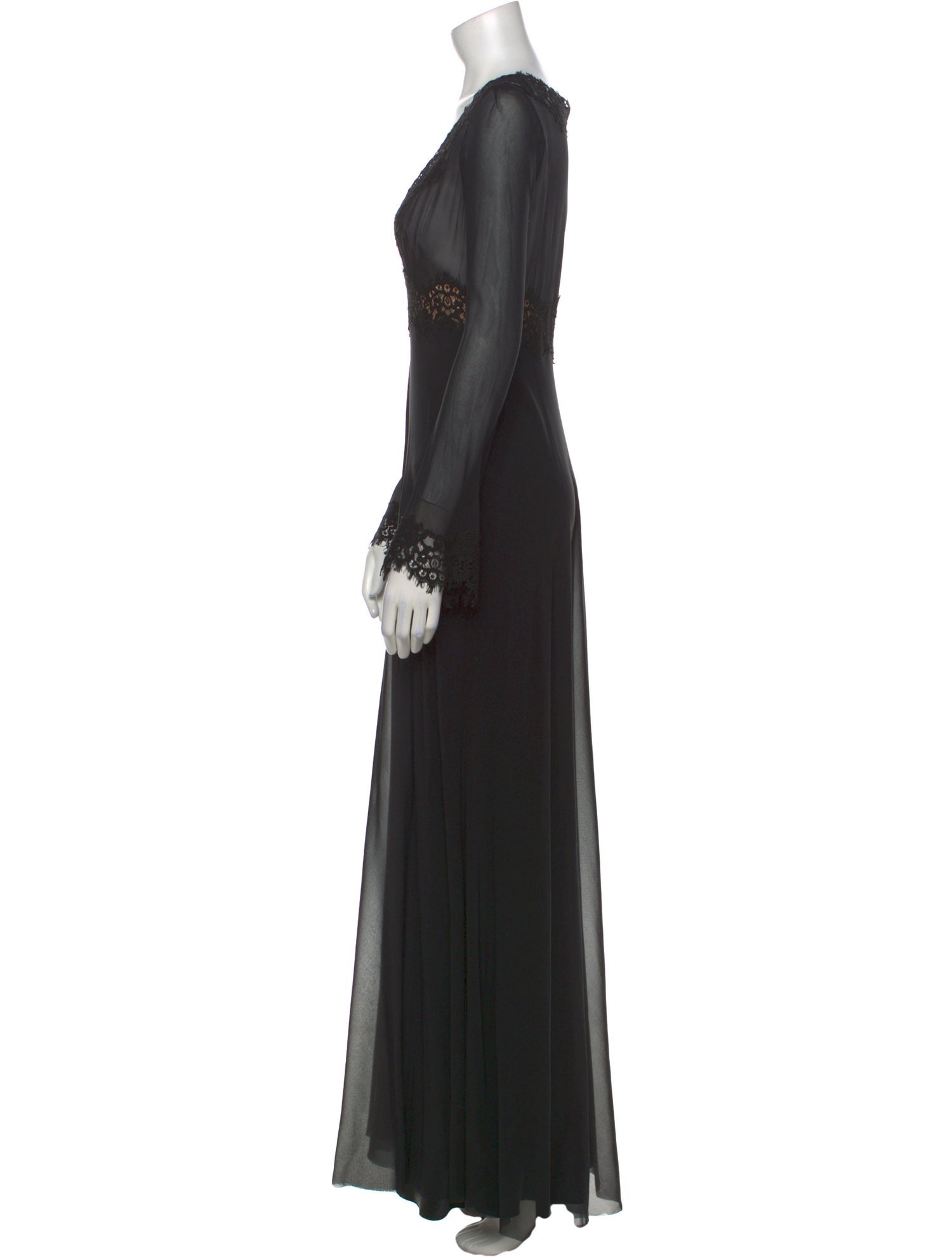 Pnina Tornai V-Neck Long Dress