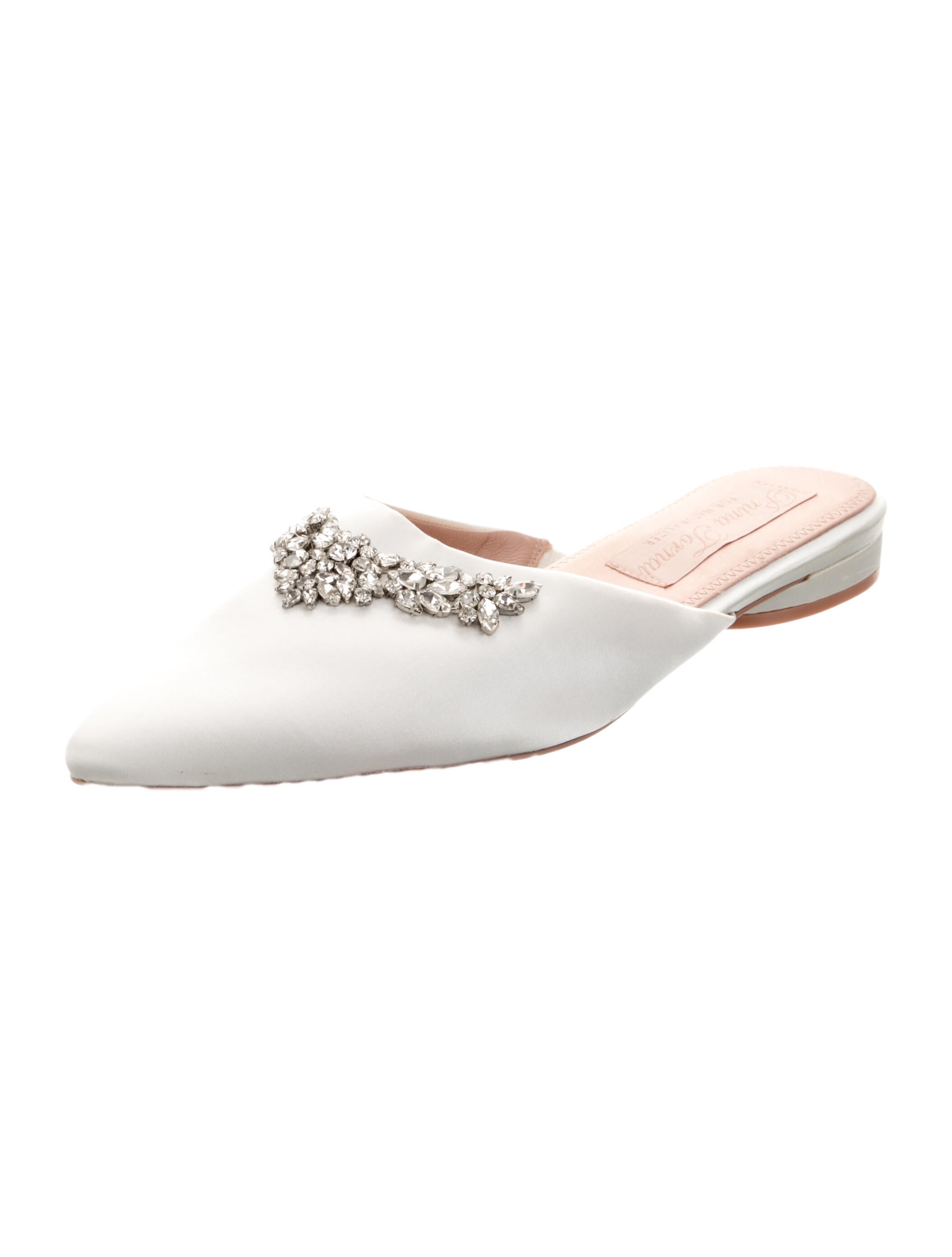 Pnina Tornai Satin Mules