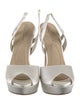 Pnina Tornai Satin Slingback Pumps