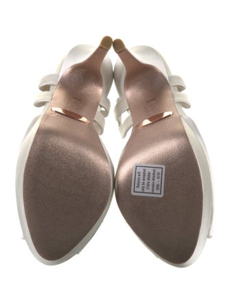 Pnina Tornai Satin Slingback Pumps