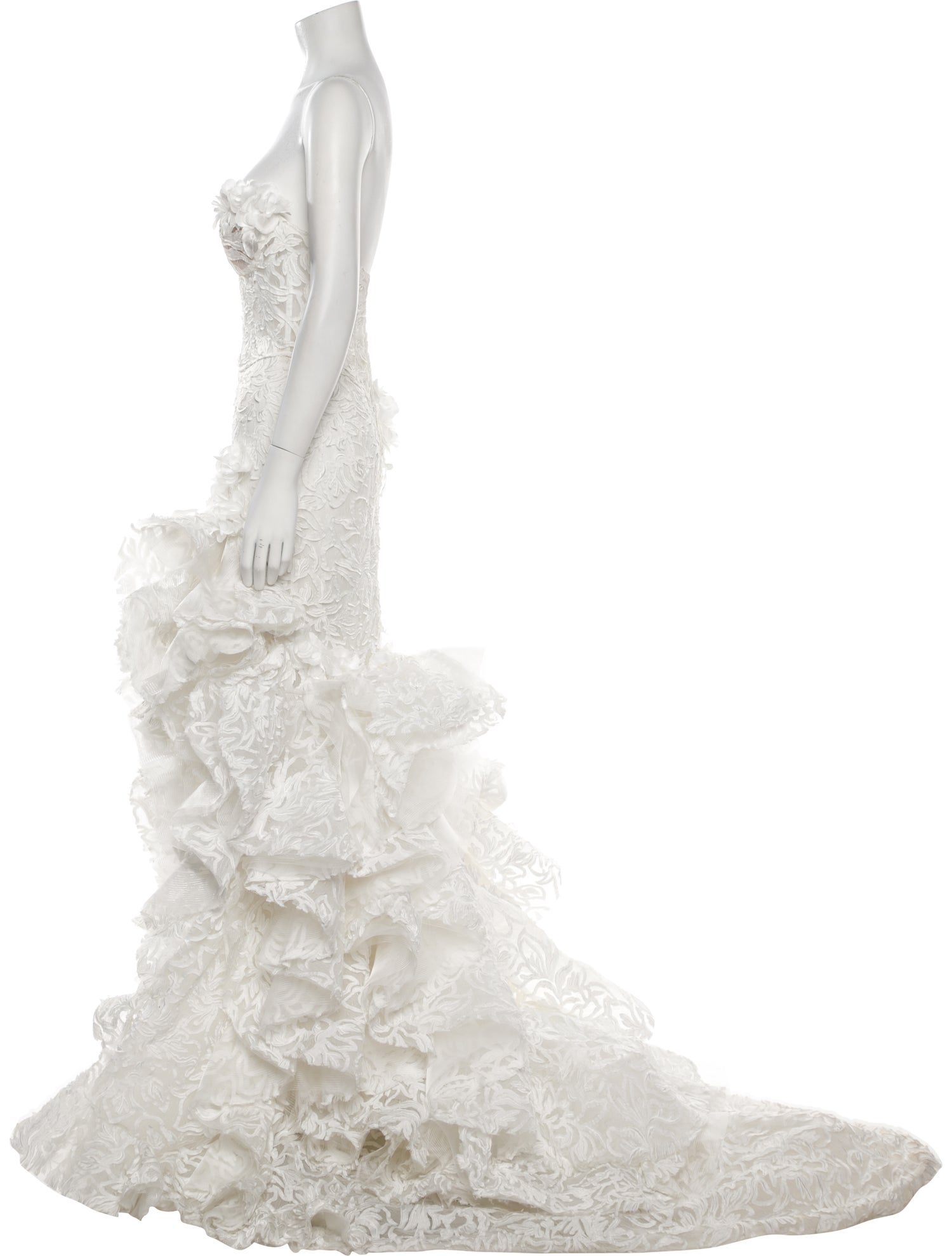 Pnina Tornai Strapless Long Dress