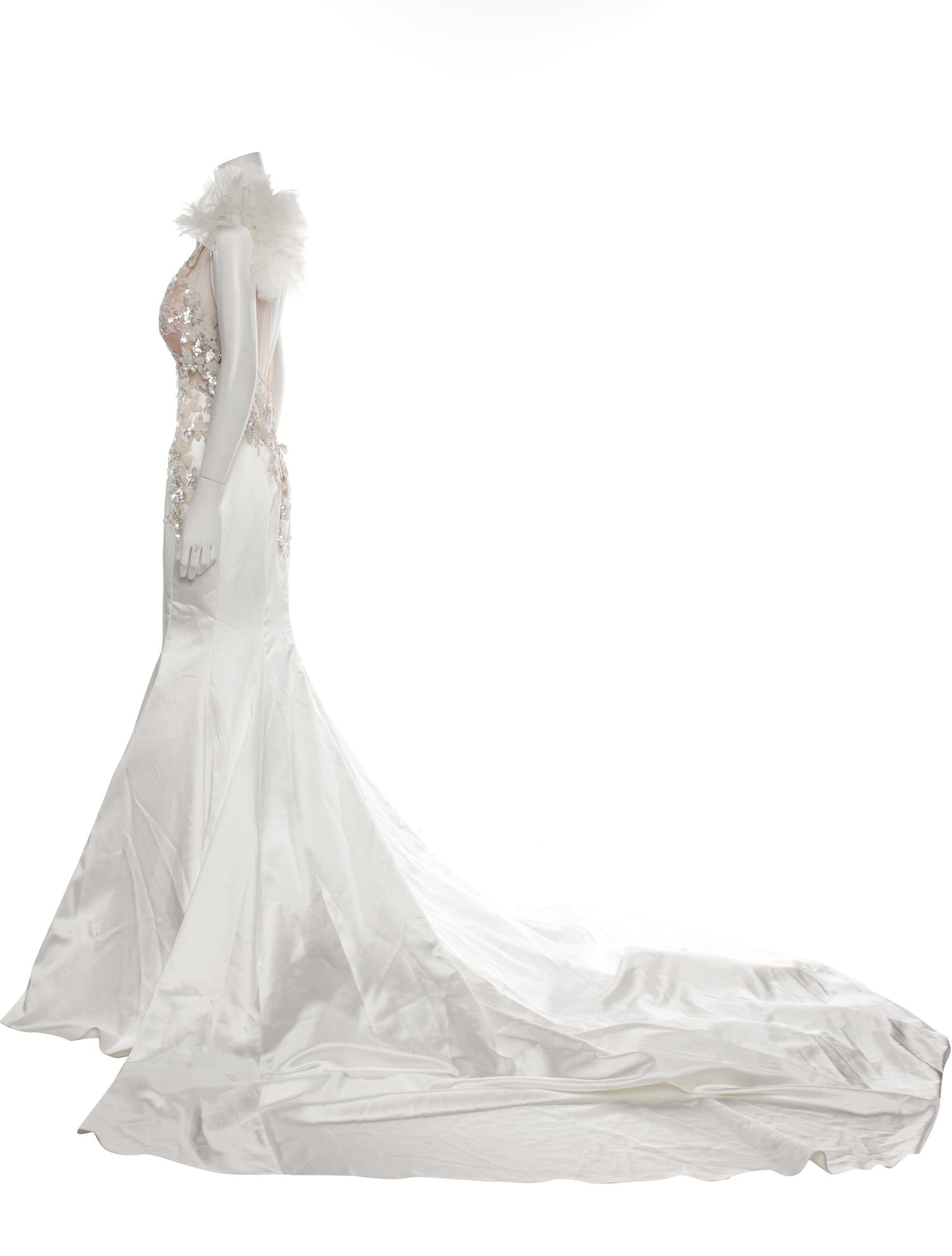 Pnina Tornai V-Neck Long Dress