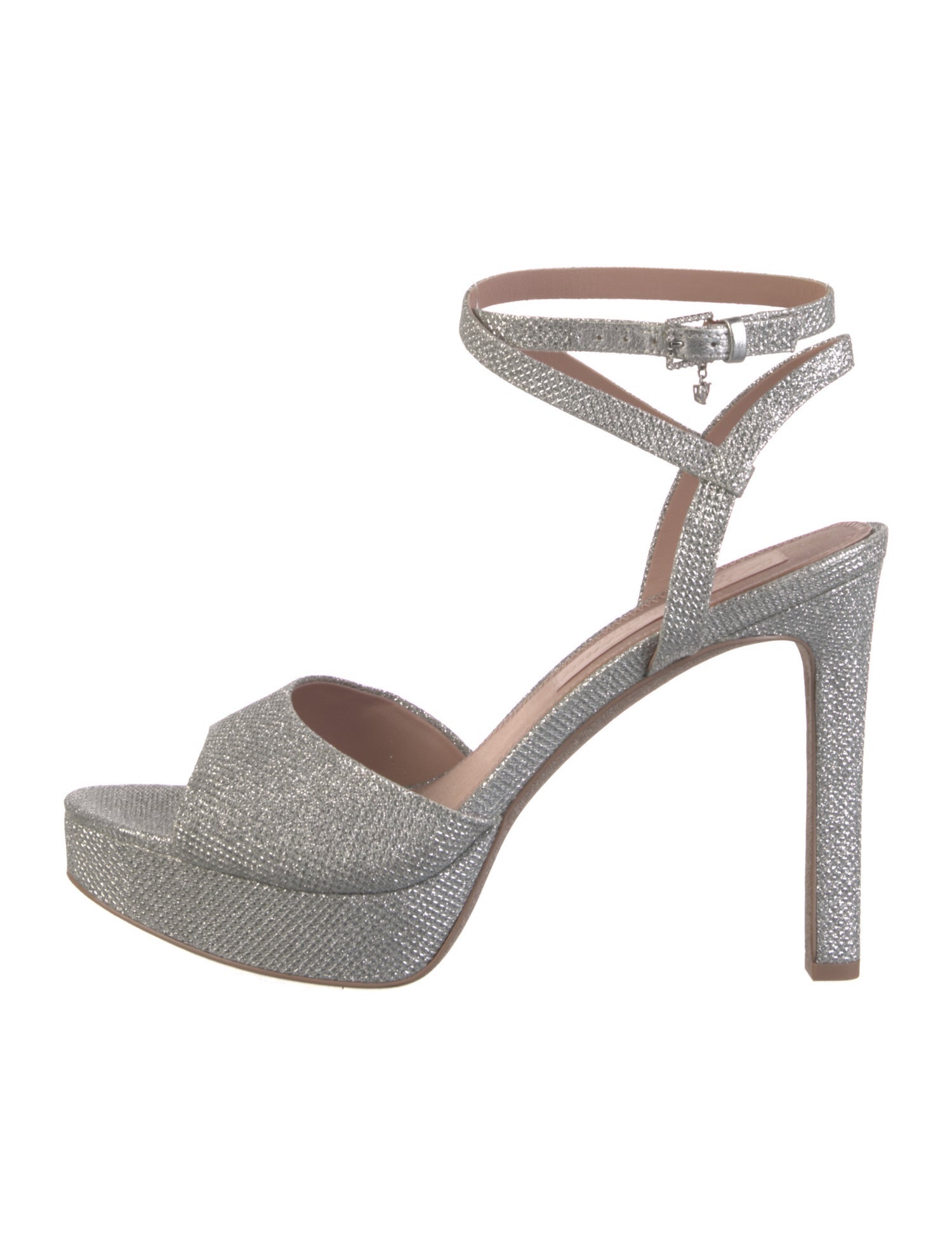 Pnina Tornai Glitter Patterned Sandals w/ Tags