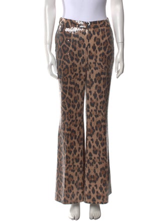 Pnina Tornai Sequin Wide Leg Pants