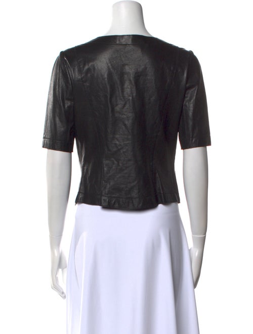 Pnina Tornai Square Neckline Short Sleeve Top