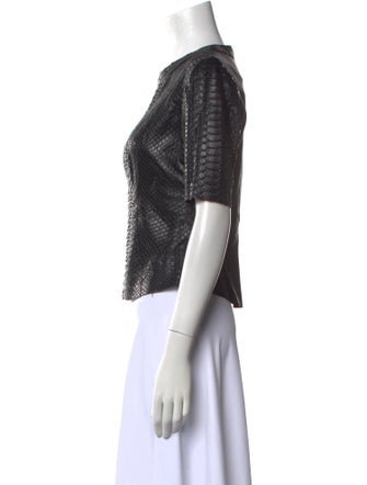 Pnina Tornai Crew Neck Short Sleeve Top