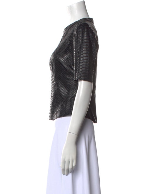 Pnina Tornai Crew Neck Short Sleeve Top