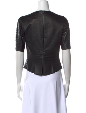 Pnina Tornai Crew Neck Short Sleeve Top