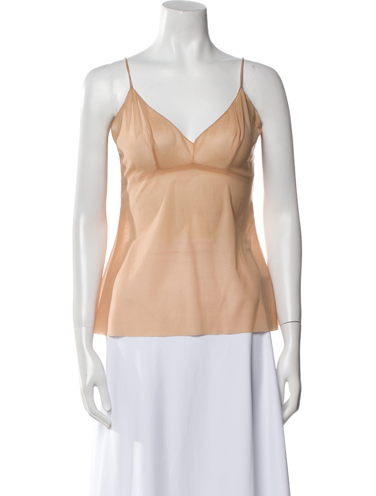 Pnina Tornai V-Neck Sleeveless Top