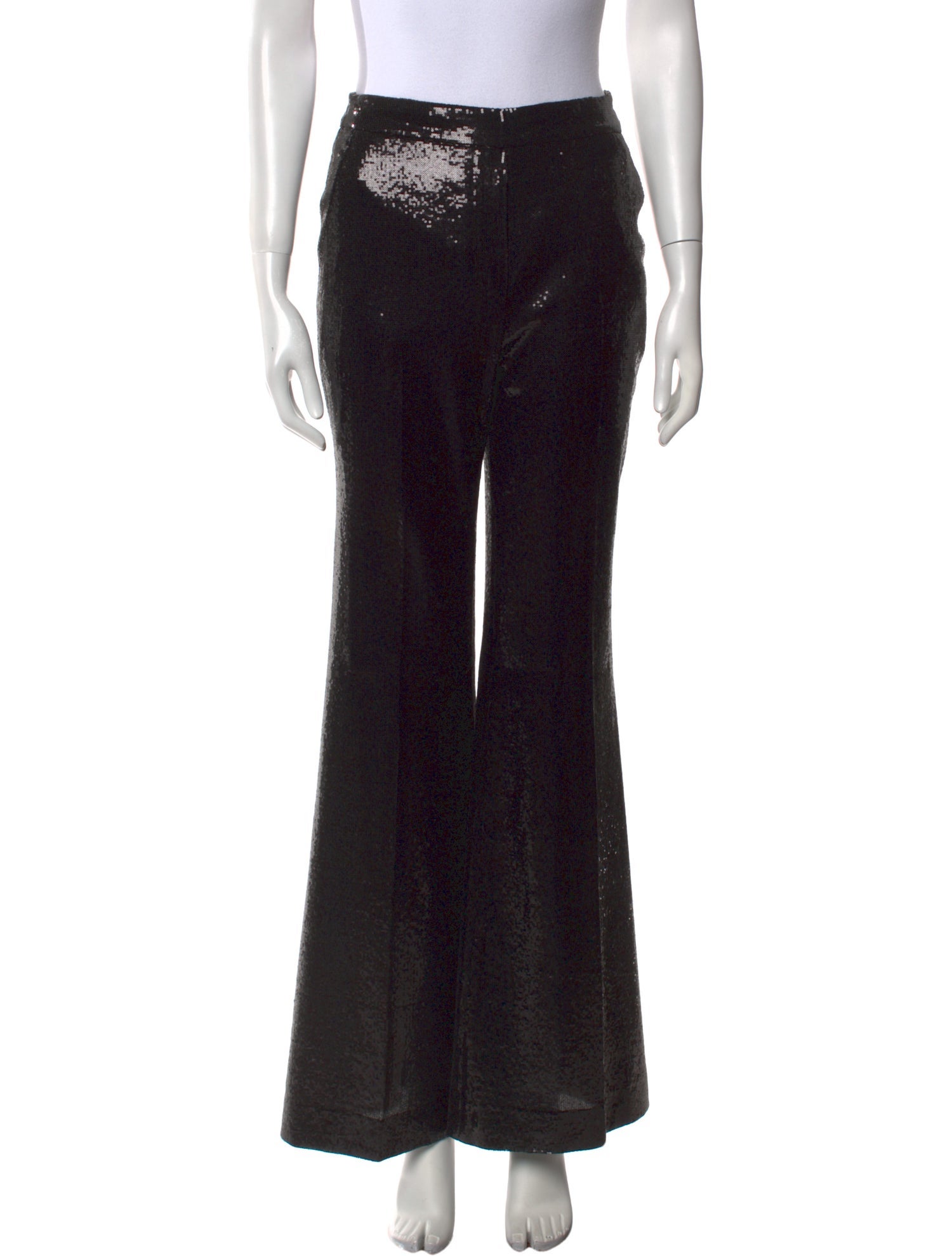 Pnina Tornai Sequin Wide Leg Pants