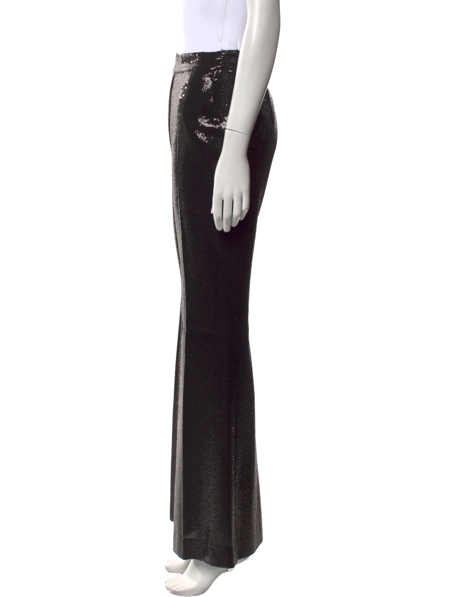 Pnina Tornai Sequin Wide Leg Pants