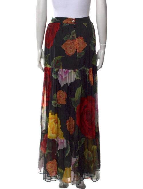 Pnina Tornai Floral Print Long Skirt