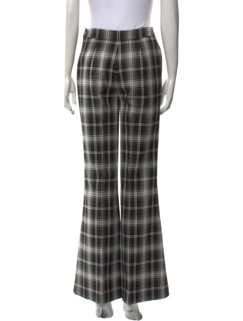 Pnina Tornai Plaid Print Flared Pants