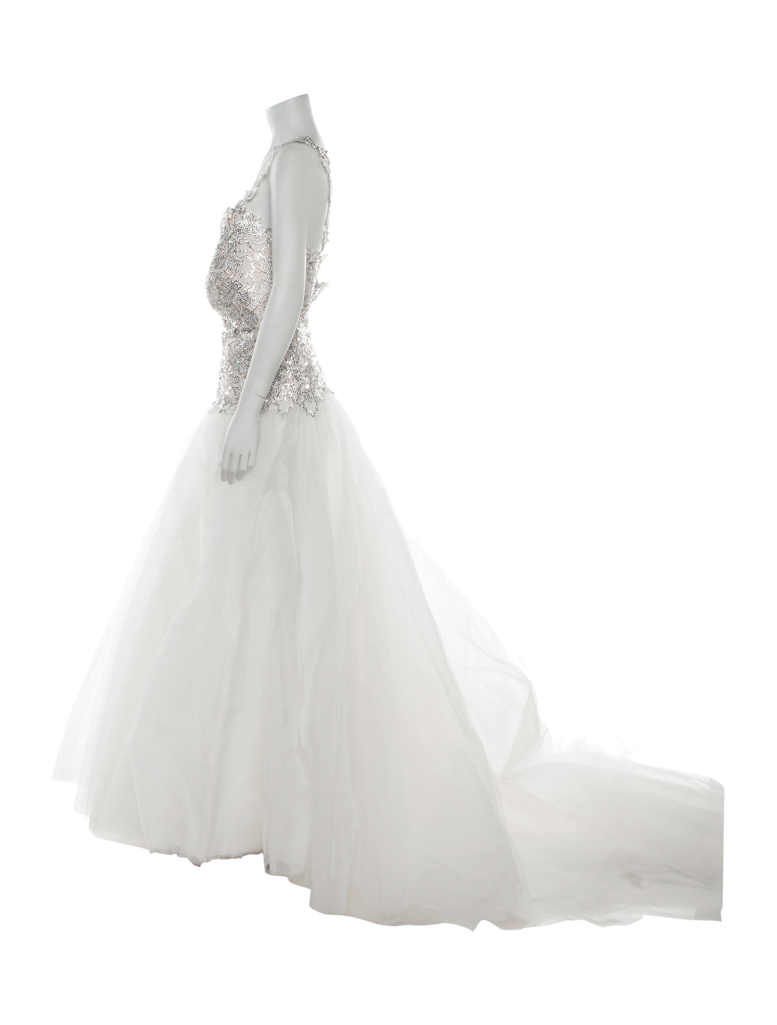Pnina Tornai V-Neck Long Dress