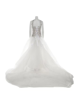 Pnina Tornai V-Neck Long Dress