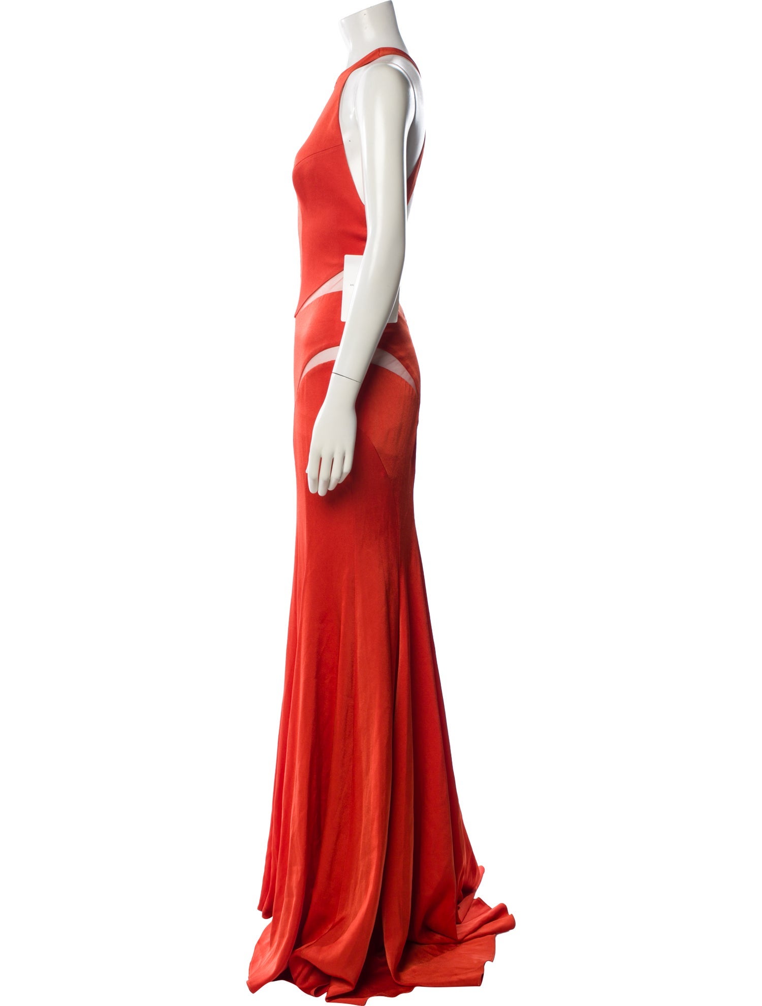 open lace back dress Elegant V-Neck Long Sleeve Prom Dress With Sequin Details – FancyVestido main image 1