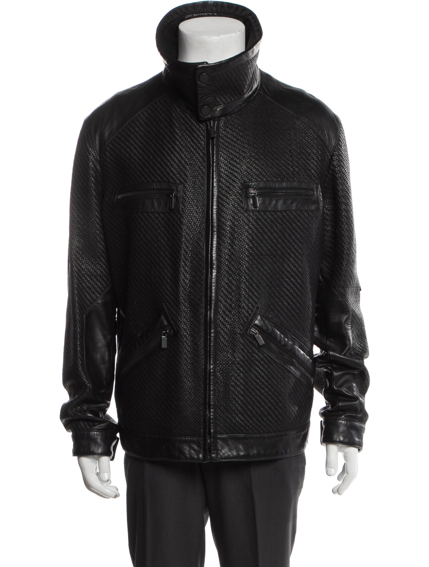Porsche Design Leather Moto Jacket