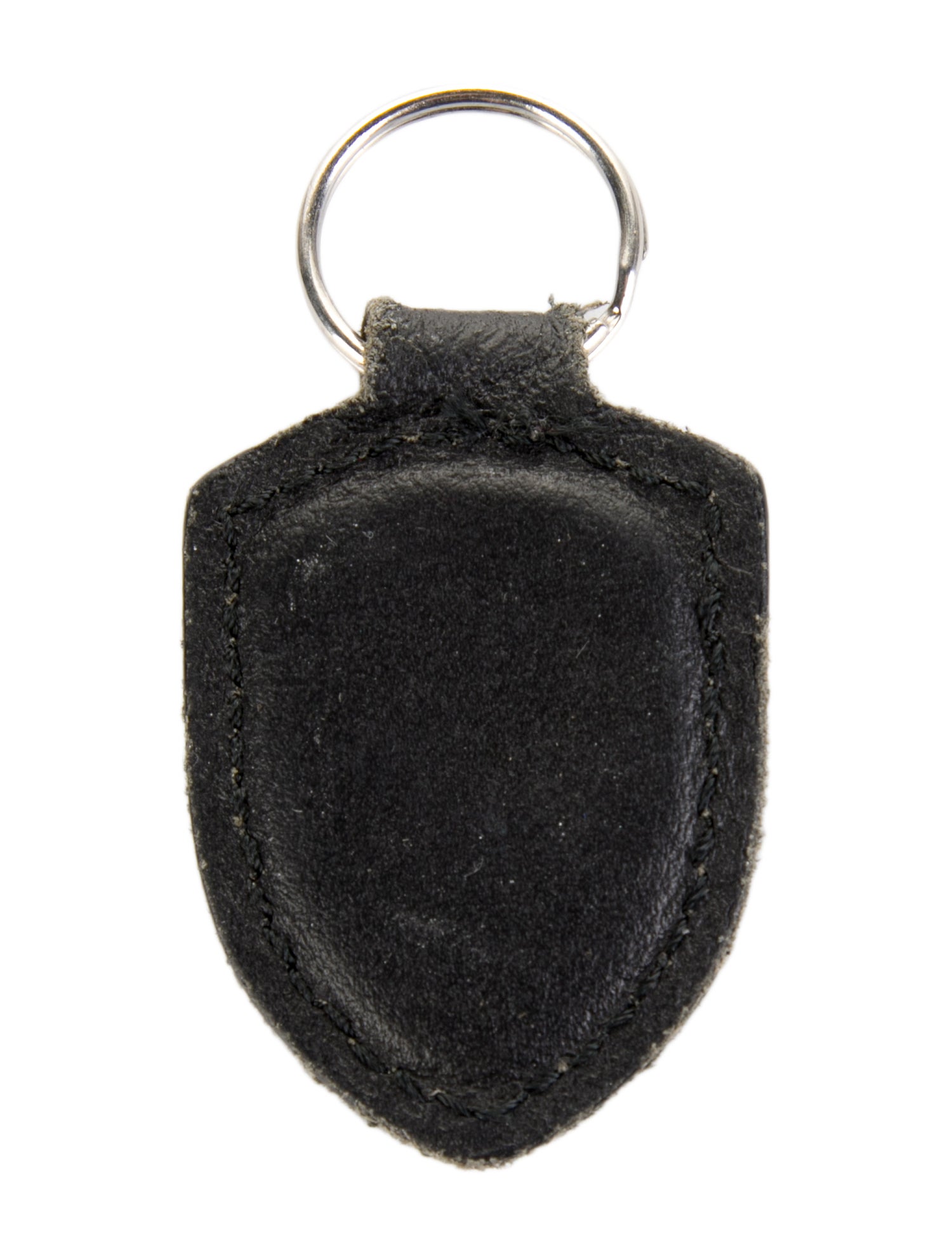 Porsche Design Leather Crest Keyring